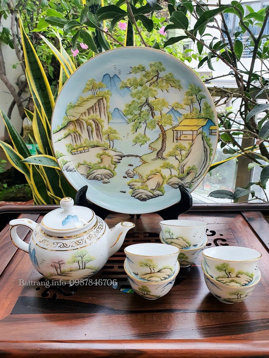 Hướng dẫn mua gốm sứ ấm chén Bát Tràng chính hãng
